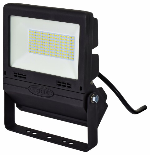 Rakuten - 日動 LED投光器 常設用フラットライト50W 黒 14277 LJS-FH50D-BK-50K