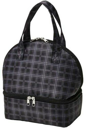 トルネ 保冷 2段 ランチバッグ Duo Cooler Bag ブラック P-3566