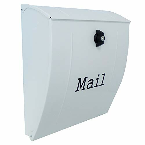 アイホーム(Ihome) 郵便ポスト pm02 pm024 大容量 ホワイト