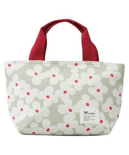 Wpc. Patterns 保冷ランチバッグ クッカ オフ レディース お弁当袋 保冷剤用ポケット アルミ生地 保冷機能 500mlペットボトル収納可能 大人 学生 社会人 おしゃれ 可愛い 女性 レジャー W035-083