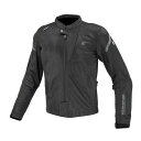 (KOMINE) バイク用 ジャケット JK-1283 プロテクトフルメッシュジャケット Solid Black L 07-1283 メンズ L