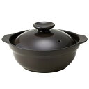 TAMAKI サーマテック一人用 IH対応 超軽量IH土鍋 8号チャコールグレー 30×25.5×高さ15×底直径16.3cm 使いやすい 軽い 陶器 1900ml T-960318