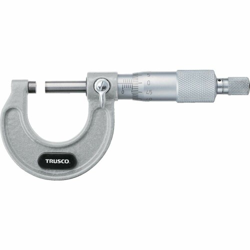 TRUSCO(トラスコ) 標準外側マイクロメータ 測定範囲0~25mm TMC-0025 1