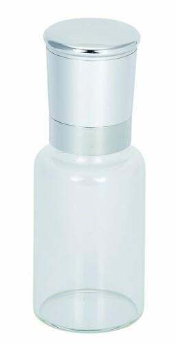 パール金属 エミュール セラミックペッパー＆ソルトミル シルバー M C-896 サイズ:?16.1 x 8.8 x 6 cm素材・材質:本体/セラミック、フタ:金属動作モード:手動 透明なので残量がわかりやすい すり部がセラミック製なので...