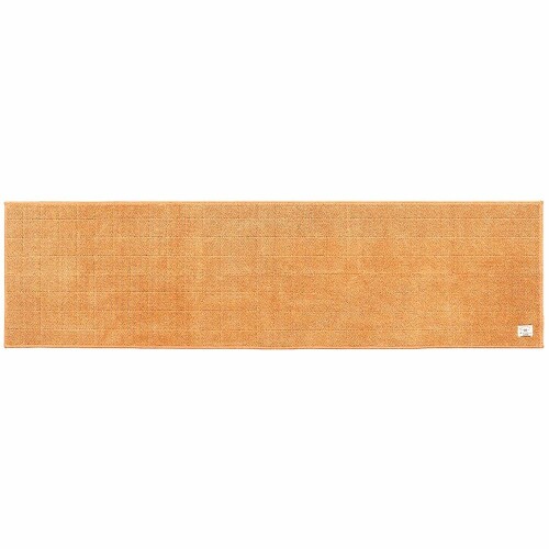 乐天商城 - センコー(Senko) B.B.collection ヘリンボン 4 キッチンマット 約50× 180cm ベージュ 抗菌 防臭 薄手 床暖房対応 日本製 38524