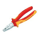 クニペックス KNIPEX 0306-160 絶縁ペンチ 1000V (SB)