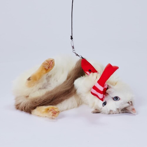 ペティオ (Petio) 猫用おもちゃ 釣り好きにゃんぺい 専用付け替えパーツ シャカシャカロングエビ