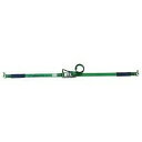 allsafeベルト荷締機エアラインレール用ラチェット式ラッシングベルトDS−R R5DSR14(4)
