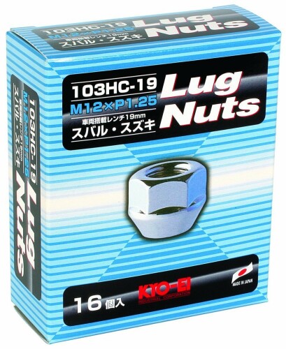 KYO-EI ( 協永産業 ) ラグナット ( 個数:16個入 ) ( 貫通タイプ 19HEX ) M12 x P1.25 103HC-19-16P