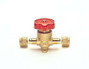 イチネンTASCO TA280A パックレスバルブ(フレアナット付)1/4