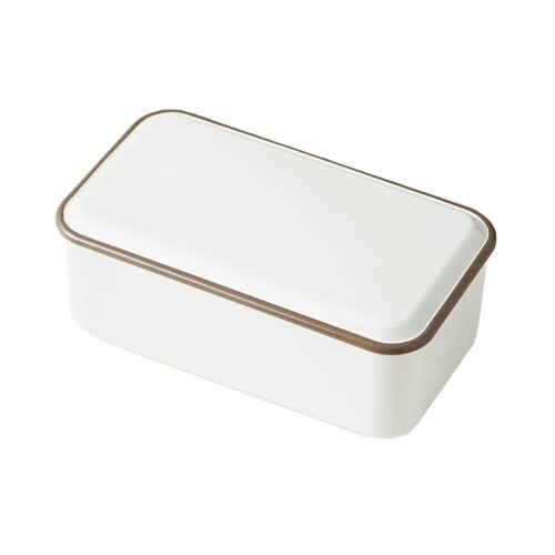 竹中(TAKENAKA) 弁当箱 レトロモーダ RETRO MODA スクエアワイドランチ グレー 940ml