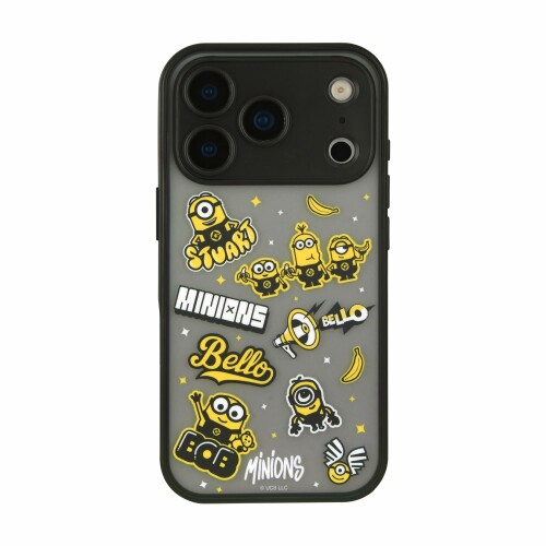 Rakuten - グルマンディーズ 『怪盗グルー／ミニオンズ』シリーズ IIIIfit プランプフレーム iPhone17 Pro 対応 ケース 総柄 MINI-528A