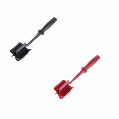 挽肉チョッパー 耐熱ナイロン製 ミートマッシャー 肉を混ぜる 刻むキッチンツール 家庭用 (レッド+ブラック) 【5枚歯】5枚の歯が付いています。挽肉や食材の混ぜ合わせに使用できます。 【耐熱性】耐熱温度は約220[度]です。ABS素材を使用しています。刃先は滑らかに仕上げています。 【ハンドル】滑り止め付きのハンドルです。手に馴染みやすい形状です。 【お手入れ】水洗いや食器洗い機で洗うことができます。お手入れが簡単です。 【用途】挽肉のほか、ジャガイモや果物の潰し混ぜなどにもご使用いただけます。 こちらはABS素材を使用した挽肉チョッパーです。耐熱温度は約220[度]です。滑り止め付きのハンドルです。水洗いや食器洗い機で洗えます。挽肉のほか、ジャガイモや果物などにもご使用いただけます。 商品コード34082324001商品名挽肉チョッパー 耐熱ナイロン製 ミートマッシャー 肉を混ぜる 刻むキッチンツール 家庭用 (レッド+ブラック)型番chaoqiuカラーレッド+ブラック※他モールでも併売しているため、タイミングによって在庫切れの可能性がございます。その際は、別途ご連絡させていただきます。※他モールでも併売しているため、タイミングによって在庫切れの可能性がございます。その際は、別途ご連絡させていただきます。