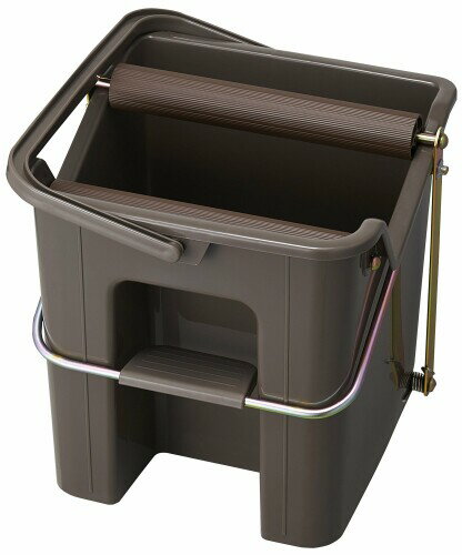 山崎産業 モップ絞り バケツ 業務用 2989.jp+ タフスクイザーDX 181599