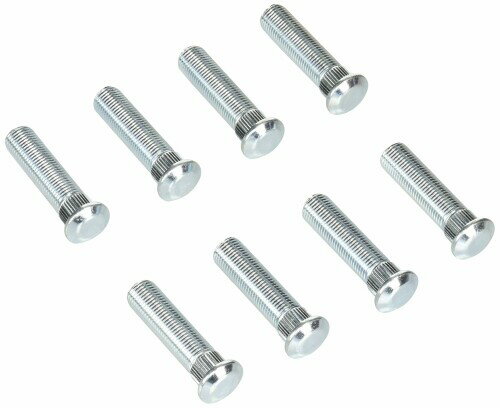 エイチケービー(Hkb) ハブボルト 日産 10mm 8個 M12×P1.25mm クロームモリブデン鋼/S45C シルバー サラ ヘッド