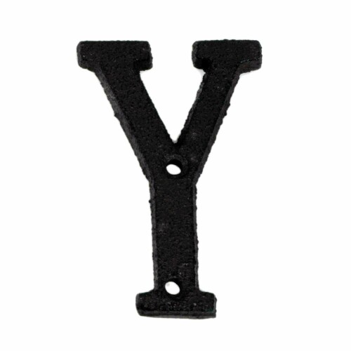 アルファベット イニシャル 数字 Metal Letter 鋳物 キャストアイアン インダストリアル ガレージ DIY おしゃれ ;AVSB-087Y