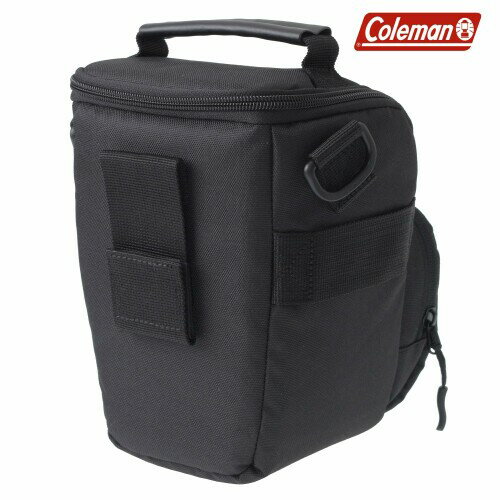 エツミ & Coleman カメラバッグ ショルダーバッグ カメラケース コールマン カメラ ホルスター ブラック CO-8729