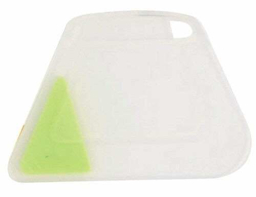 パール金属 スケッパー グリーン 9.4×6.7×1cm フライパンスクレッパー BiT シリコーンクリスタ CC-1174