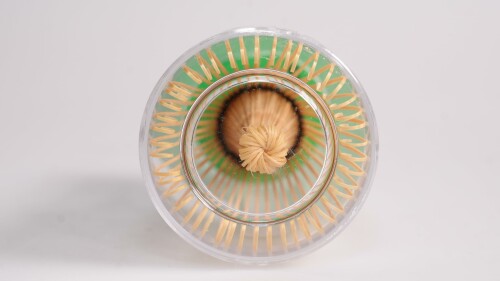 山本竹細工屋 （YAMAMOTOTAKIZAYIKUYA) 日本製 茶道具 ミニ茶筅 (茶せん) 白竹 野点