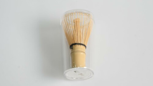 山本竹細工屋 （YAMAMOTOTAKIZAYIKUYA) 日本製 茶道具 ミニ茶筅 (茶せん) 白竹 野点