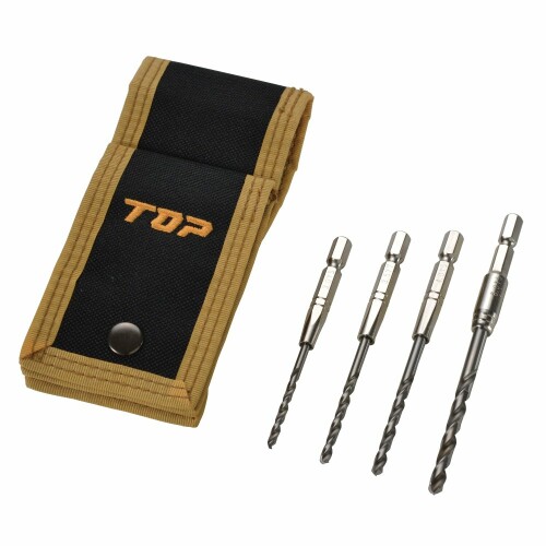 トップ (TOP) 鉄工ドリル4本セット 3.0