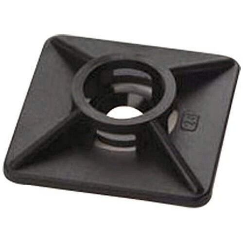 SapiSelco(サピセルコ) ケーブルタイ固定具 粘着タイプ 角型 4.5mm BAS.2MT.508