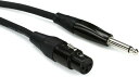 Hosa HMIC-005HZ 1.5m XLRメス-モノラルフォン マイクケーブル