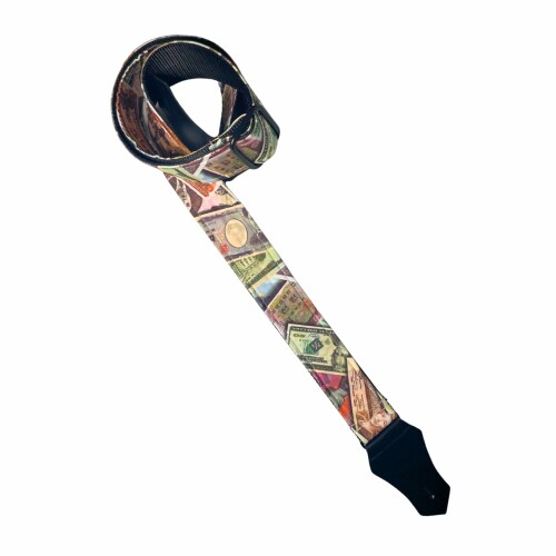 (Get'm Get'm) ギターストラップ Good Vibes 2“ Guitar Strap, Money Talks
