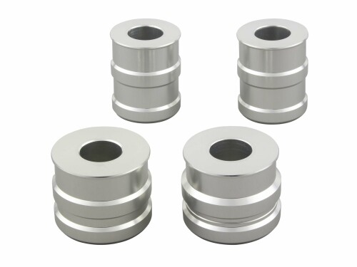 シフトアップ(SHIFT UP) バイク用品 ホイール アクスルカラー フロント&リヤセット モンキー(19-24年)(JB02/JB03/JB05) シルバー 270385-03