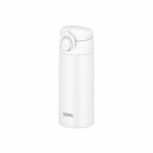 サーモス 水筒 真空断熱ケータイマグ 350ml ホワイト 本体もパーツもすべて食洗機対応 ワンタッチオープン ステンレス ボトル 保温保冷 JOK-350 WH