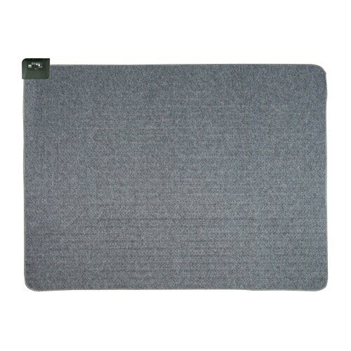 広電(KODEN) 電気カーペット ホットカーペット 本体 176×128cm 1.5畳 グレイ 小さく畳める 省エネ スライド温度調節 ダニクリーン VWU151H-A