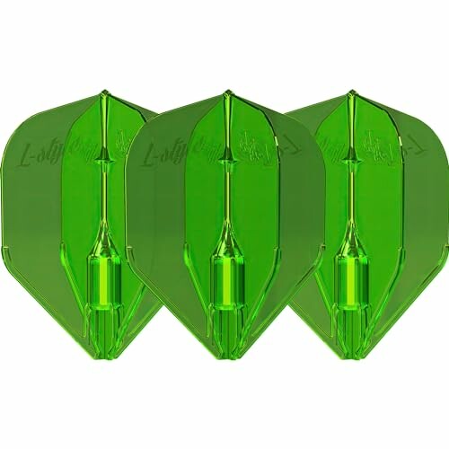 ダーツ フライト エルフライト FANTOM シェイプ シャンパンリング一体型 (グリーン)