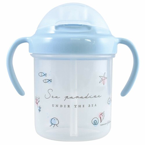 大西賢製販 nenne-futurum ストローマグ Sea BLUE Φ7.8×11.5×H11.7cm YUE-1301 大西賢製販 nenne-futurum ストローマグ Sea BLUE Φ7.8×11.5×H11.7cm YUE-1301