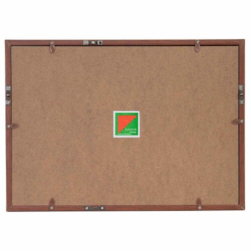 FUJICOLOR 木製額縁 M21 ワイド6切 ブラウン 407888