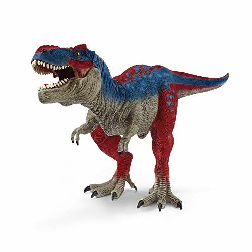 シュライヒ 恐竜 ティラノサウルス・レックス(ブルー) 72155 シュライヒブランド: 子どもたちの豊かな創造性や想像力を育むことは、おとなから子どもへの大切なギフトだとシュライヒは考えます。 創造性や想像力は一人ひとりにふさわしい遊びの環境を与えてあげることで自然と育っていくものです。 シュライヒについて: 1935年に設立されたシュライヒはドイツ有数のおもちゃメーカーであり、本物そっくりの動物フィギュアのメーカーとして世界的にもその名を知られています。 今日でもフィギュアやプレイワールドのデザイン、制作ツールの製造、品質・安全性テストのすべてをドイツ国内で行っています。 制作はドイツ本社および国外の製造施設で行っています。 品質と安全性の大切さ: すべての製品が私たちの誇りです。 とりわけ品質と安全性に対しては絶対的な自信を持っております。 シュライヒではフィギュア製造過程の第一段階から品質管理を徹底しています。 パッケージ内に含まれる商品の数: 1 説明 商品紹介 【シュライヒについて】 2020年に創立85周年を迎えたシュライヒ社は、ドイツ最大手のおもちゃ会社の一つで世界屈指のフィギュアメーカーです。シュライヒフィギュアは世界60カ国以上で販売されており、リアルに再現された精巧な製品は、世界中の子どもたちに愛されています。 【商品について】 体長13メートルの大きな体、2本脚、強靭な頭、20センチもある大きな歯 ■ ■ ■、インパクトのある見た目があまりにも有名な肉食恐竜。 迫力のあるルックスが特徴のティラノサウルスレックスですが、その前脚は爪が2本ずつついているだけで自分の口にも届かないほど短く、ほとんど役に立ちませんでした。体高は約7メートル、体長は約13メートルもある巨体だったため狩りは苦手で、他の動物が食べ残した“おこぼれ"にあずかることが多かったようです。口の中には15センチを超えるサイズの歯が50本以上。噛むのではなく、肉を引きちぎって大きな塊のまま飲み込んでいました。また、 目は前向きについているため両目での立体視が可能で、エサとなる動物との距離感を正確に把握することができました。 安全警告 CHOKING HAZARD 商品コード34053534314商品名シュライヒ 恐竜 ティラノサウルス・レックス(ブルー) 72155型番72155サイズ1個 (x 1)カラーブルー※他モールでも併売しているため、タイミングによって在庫切れの可能性がございます。その際は、別途ご連絡させていただきます。※他モールでも併売しているため、タイミングによって在庫切れの可能性がございます。その際は、別途ご連絡させていただきます。