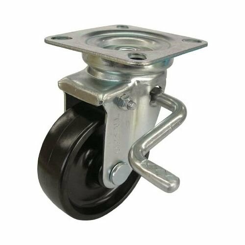 Rakuten - TRUSCO(トラスコ) 耐熱性フェノールキャスター 自在ダブルストッパー付 Φ100 TYPBJB-100A