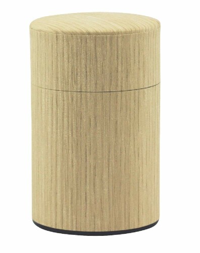 江東堂高橋製作所 茶筒 木のNuku森缶 長型100g オーク
