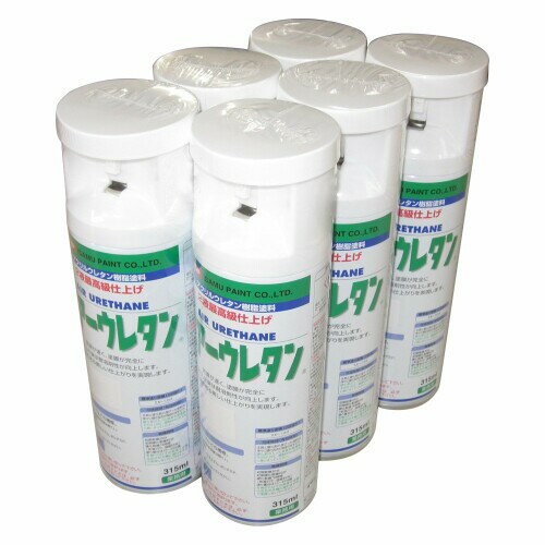イサム塗料 629-7982 エアーウレタン 1箱 315ml×6本