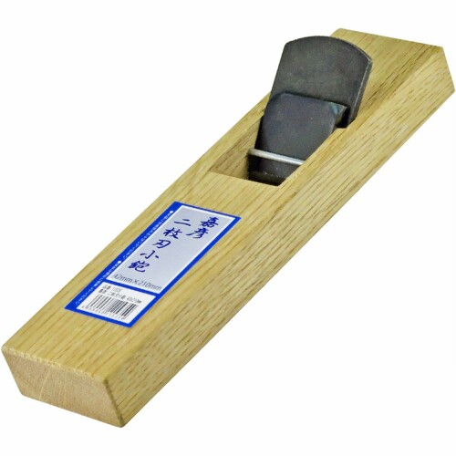 近与(KONYO) 嘉彦 二枚刃小鉋 42mm×210mm
