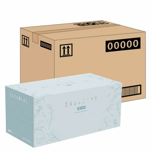 Tissue （Box） - ティッシュ 440枚(220組) 10箱 スコッティ カシミヤ エレガント (ケース品)