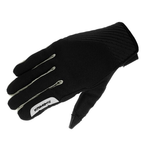 Gloves - コミネ(KOMINE) バイク用 グローブ GK-1853 ストレッチメッシュグローブ ルーチェII Black Grey 2XL