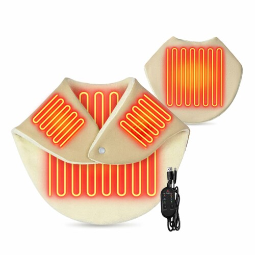 MACOLAUDER 電気肩パッド 電熱肩マット 肩掛け 肩あたためグッズ USB加熱パッド 高品質材質:従来のシープ毛ボアを捨て、ラムの綿毛生地を採用した。密度の高い超極細な繊維が触れるたびにまるで絹のような滑らかで柔らかさを満喫します。掛けて敷くことができ、いつまで雲のように軽やかで柔らかく、身にかけ、肩、首、背中の疲れを和らげると同時に、じんわりとした温もりが体になじみ心までほぐれます 快速発熱:輸入炭素繊維発熱糸を採用し、急速に熱を伝導することができ、普通の発熱糸に比べて、暖房効果は半分の効率倍である。首、肩、背中の上部をカバーして、均一かつ即時の加熱を確実にするために密に分散されています 3段階温度調節:3段階の温度調節(温度は緑55[度]/青60[度]/赤65[度])を備えており、お好みの温度をカスタマイズすることができ、より便利です。さらに、4段階の自動オフタイマー(赤恒温/黄60分/青30分/緑15分)があり、異なるニーズに合わせて設定できます 洗濯可能:コネクター接続部には優れた防水設計で、お手入れも簡単で、コントローラーを外して手洗いや洗濯機で洗うことができるので、家事の時間を短縮し、掃除も簡単で便利になります 男女兼用:勉強時や在宅勤務時に肩掛けにしたり、ソファでテレビを見ながら膝掛けにしたり、使い方次第で色々なシーンで活躍します。家族と一緒に寒い冬をより暖かく快適に過ごせます。特に冷え 性の女性やお年寄りを喜ばれるプレゼントです 商品コード34082060362商品名MACOLAUDER 電気肩パッド 電熱肩マット 肩掛け 肩あたためグッズ USB加熱パッド型番XFT-00211018サイズLargeカラーベージュ※他モールでも併売しているため、タイミングによって在庫切れの可能性がございます。その際は、別途ご連絡させていただきます。※他モールでも併売しているため、タイミングによって在庫切れの可能性がございます。その際は、別途ご連絡させていただきます。