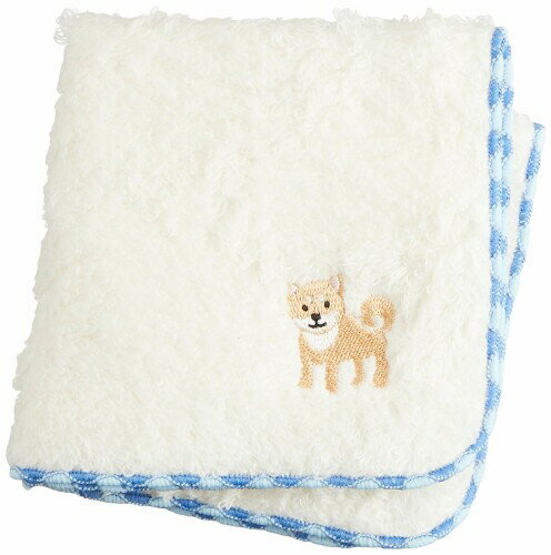 日本製無撚糸ミニ タオルハンカチ Made in Japan Mini Towel 柴犬 Shiba 54021