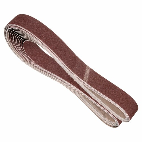 Kozelo 12本 ベルトサンダー 替えベルト 203 mm x 483 mm 40/60/80/100/120/150粒度各2本入 酸化アルミニウム サンディングベルト 交換用 木材 金属研磨 木工DIY 鉄工用 【製品詳細】サイズ:203 mm x 483 mm;粒度:40/60/80/100/120/150(各2本入);素材: 酸化アルミニウム;パッケージ内容:ベルトサンダー替えベルト12本。 【堅固なインターフェース】サンディングベルトはオーバーラップ技術を採用しており、破損しにくく、接合部の膨らみを可能な限り排除し、研削をより均一かつスムーズにし、高速回転にも耐えることができます。 【強力な研磨粒子付着力】静電サンドコーティング処理により、研磨粒子がしっかりと付着し、容易に脱落しません。耐久性に優れ、粗研削から微研削まで、様々な加工用途に適しています。 【耐久性のある素材】ジルコニア素材で、防湿性と耐熱性があり、サンディング研磨ベルトは長期間保管できます。 【幅広い用途】研磨ベルトは高硬度の酸化アルミニウム製です。錆除去、金属研磨、包丁研ぎ、木材バリ取り、木工、塗装剥離、自動車、家具、ガラス、プラスチックなどの研磨に広く使用されています。サンダーベルトは、ベルトサンディングマシン、ベルトグラインダー、ベルトポリッシャー、電動ベルトサンダー、ヤスリサンダー、金属旋盤などに使用できます。 説明: 【製品詳細】サイズ:203 mm x 483 mm;粒度:40/60/80/100/120/150(各2本入);素材: 酸化アルミニウム;パッケージ内容:ベルトサンダー替えベルト12本。 【堅固なインターフェース】サンディングベルトはオーバーラップ技術を採用しており、破損しにくく、接合部の膨らみを可能な限り排除し、研削をより均一かつスムーズにし、高速回転にも耐えることができます。 【強力な研磨粒子付着力】静電サンドコーティング処理により、研磨粒子がしっかりと付着し、容易に脱落しません。耐久性に優れ、粗研削から微研削まで、様々な加工用途に適しています。 【耐久性のある素材】ジルコニア素材で、防湿性と耐熱性があり、サンディング研磨ベルトは長期間保管できます。 【幅広い用途】研磨ベルトは高硬度の酸化アルミニウム製です。錆除去、金属研磨、包丁研ぎ、木材バリ取り、木工、塗装剥離、自動車、家具、ガラス、プラスチックなどの研磨に広く使用されています。サンダーベルトは、ベルトサンディングマシン、ベルトグラインダー、ベルトポリッシャー、電動ベルトサンダー、ヤスリサンダー、金属旋盤などに使用できます。 商品コード34081934384商品名Kozelo 12本 ベルトサンダー 替えベルト 203 mm x 483 mm 40/60/80/100/120/150粒度各2本入 酸化アルミニウム サンディングベルト 交換用 木材 金属研磨 木工DIY 鉄工用型番Mサイズ50mm x 1829mm（80粒度）カラー茶色※他モールでも併売しているため、タイミングによって在庫切れの可能性がございます。その際は、別途ご連絡させていただきます。※他モールでも併売しているため、タイミングによって在庫切れの可能性がございます。その際は、別途ご連絡させていただきます。