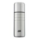 エスビット(Esbit) アウトドア キャンプ 保温・保冷ポット マジョリス バキュームフラスク シルバー 500ml ESVF500TLS