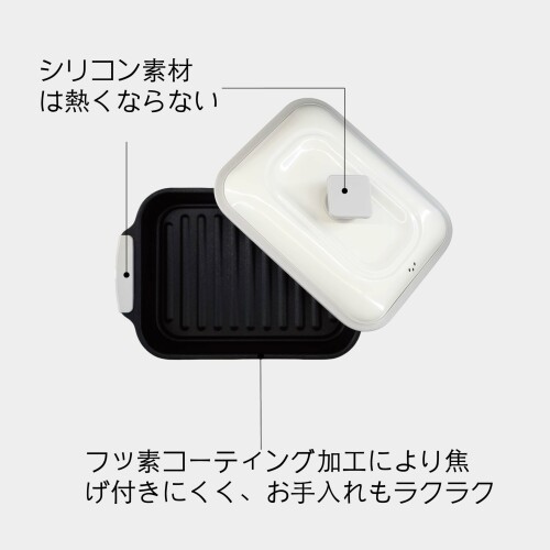 MsiDtsoy 電子レンジ対応フッ素加工「レンジパン」赤 調理器具セット 焼き魚・焼肉も簡単 豊富なレシピと説明書付き 焦げ付き防止で1台8役 biggate-18523592 ビッグゲート サンプル画像3