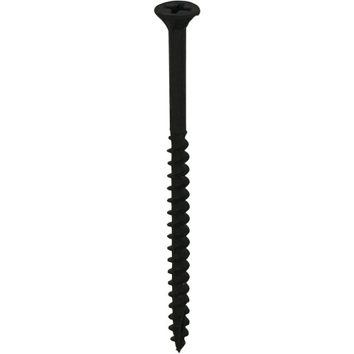 ダイドーハント (DAIDOHANT) 軸細 コーススレッド BK (呼び径d) 3.8 x (長さL1) 55mm (フレキ/半ネジ) (鉄/リン酸亜鉛) (300本入) 45706