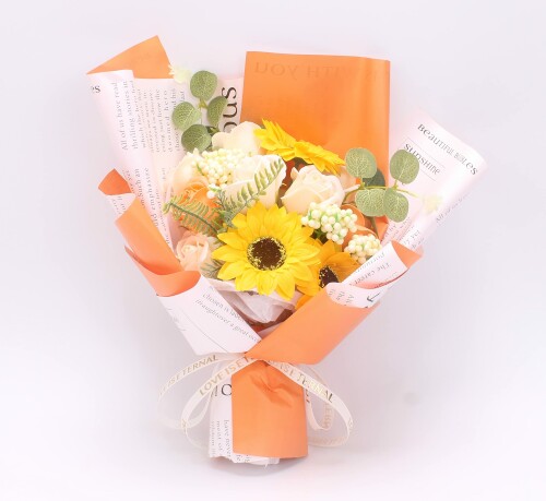 SCAMPER ソープフラワー 誕生日 プレゼント 女性 人気 花束 造花 ギフト ドライフラワー インテリア 結婚記念日 発表会 敬老の日 母の日 退職 祖母 彼女 送別会 専用のギフト バラの花束 ロ