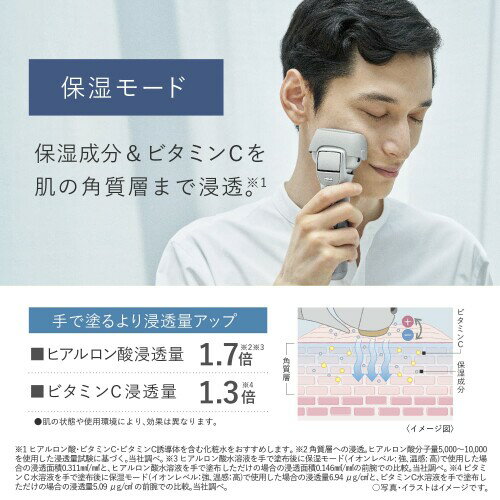 パナソニック ラムダッシュ スキンケアシェーバー 3枚刃 お風呂剃り可 シルバー ES...