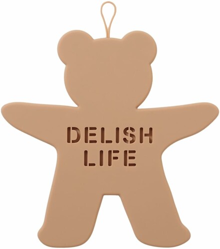 イシガキ DL シリコン トリベット 鍋敷き 動物 クマ型 ミルクブラウン 4585